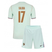 Billige Frankrig William Saliba #17 Udebanetrøje Børn VM 2026 Kort ærmer (+ bukser)