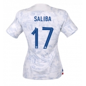 Billige Frankrig William Saliba #17 Udebanetrøje Dame VM 2022 Kort ærmer
