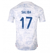 Billige Frankrig William Saliba #17 Udebanetrøje VM 2022 Kort ærmer