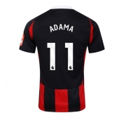 Billige Fulham Adama Traore #11 Udebanetrøje 2024-25 Kort ærmer