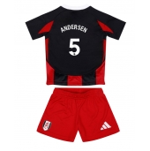 Billige Fulham Emile Smith Rowe #32 Udebanetrøje Børn 2024-25 Kort ærmer (+ bukser)