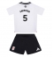 Billige Fulham Joachim Andersen #5 Hjemmebanetrøje Børn 2024-25 Kort ærmer (+ bukser)