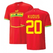 Billige Ghana Mohammed Kudus #20 Udebanetrøje VM 2022 Kort ærmer