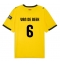 Billige Girona Donny van de Beek #6 Udebanetrøje 2025-26 Kort ærmer