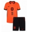 Billige Holland Cody Gakpo #11 Hjemmebanetrøje Børn VM 2026 Kort ærmer (+ bukser)