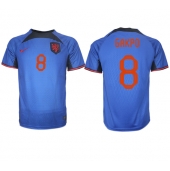 Billige Holland Cody Gakpo #8 Udebanetrøje VM 2022 Kort ærmer