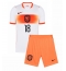 Billige Holland Donyell Malen #18 Udebanetrøje Børn VM 2026 Kort ærmer (+ bukser)