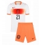 Billige Holland Frenkie de Jong #21 Udebanetrøje Børn VM 2026 Kort ærmer (+ bukser)