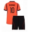 Billige Holland Memphis Depay #10 Hjemmebanetrøje Børn VM 2026 Kort ærmer (+ bukser)
