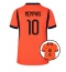 Billige Holland Memphis Depay #10 Hjemmebanetrøje Dame VM 2026 Kort ærmer