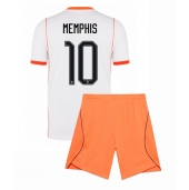 Billige Holland Memphis Depay #10 Udebanetrøje Børn VM 2026 Kort ærmer (+ bukser)