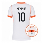 Billige Holland Memphis Depay #10 Udebanetrøje Dame VM 2026 Kort ærmer