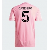 Billige Inter Miami Casemiro #5 Hjemmebanetrøje 2026-27 Kort ærmer