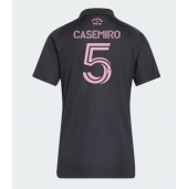 Billige Inter Miami Casemiro #5 Udebanetrøje Dame 2026-27 Kort ærmer