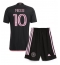 Billige Inter Miami Lionel Messi #10 Udebanetrøje Børn 2024-25 Kort ærmer (+ bukser)
