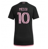 Billige Inter Miami Lionel Messi #10 Udebanetrøje Dame 2023-24 Kort ærmer