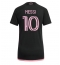Billige Inter Miami Lionel Messi #10 Udebanetrøje Dame 2024-25 Kort ærmer