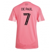 Billige Inter Miami Rodrigo De Paul #7 Hjemmebanetrøje Dame 2025-26 Kort ærmer