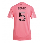 Billige Inter Miami Sergio Busquets #5 Hjemmebanetrøje Dame 2025-26 Kort ærmer