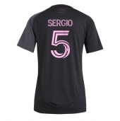 Billige Inter Miami Sergio Busquets #5 Udebanetrøje Dame 2025-26 Kort ærmer