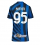 Billige Inter Milan Alessandro Bastoni #95 Hjemmebanetrøje Dame 2024-25 Kort ærmer