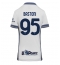 Billige Inter Milan Alessandro Bastoni #95 Udebanetrøje Dame 2024-25 Kort ærmer