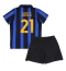 Billige Inter Milan Curtis Jones #21 Hjemmebanetrøje Børn 2026-27 Kort ærmer (+ bukser)