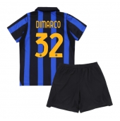 Billige Inter Milan Federico Dimarco #32 Hjemmebanetrøje Børn 2026-27 Kort ærmer (+ bukser)