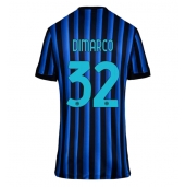 Billige Inter Milan Federico Dimarco #32 Hjemmebanetrøje Dame 2025-26 Kort ærmer