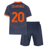 Billige Inter Milan Hakan Calhanoglu #20 Tredje trøje Børn 2025-26 Kort ærmer (+ bukser)