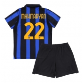 Billige Inter Milan Henrikh Mkhitaryan #22 Hjemmebanetrøje Børn 2026-27 Kort ærmer (+ bukser)