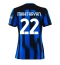 Billige Inter Milan Henrikh Mkhitaryan #22 Hjemmebanetrøje Dame 2023-24 Kort ærmer