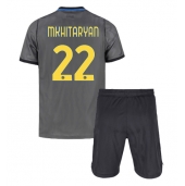 Billige Inter Milan Henrikh Mkhitaryan #22 Tredje trøje Børn 2026-27 Kort ærmer (+ bukser)