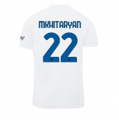 Billige Inter Milan Henrikh Mkhitaryan #22 Udebanetrøje 2023-24 Kort ærmer