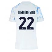 Billige Inter Milan Henrikh Mkhitaryan #22 Udebanetrøje Dame 2025-26 Kort ærmer