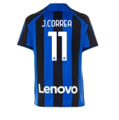 Billige Inter Milan Joaquin Correa #11 Hjemmebanetrøje 2022-23 Kort ærmer