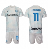 Billige Inter Milan Joaquin Correa #11 Udebanetrøje Børn 2022-23 Kort ærmer (+ bukser)