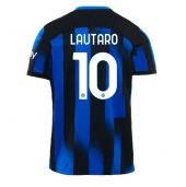 Billige Inter Milan Lautaro Martinez #10 Hjemmebanetrøje 2023-24 Kort ærmer