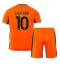 Billige Inter Milan Lautaro Martinez #10 Tredje trøje Børn 2023-24 Kort ærmer (+ bukser)