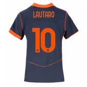 Billige Inter Milan Lautaro Martinez #10 Tredje trøje Dame 2025-26 Kort ærmer