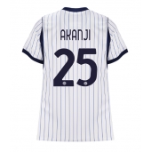 Billige Inter Milan Manuel Akanji #25 Udebanetrøje Dame 2026-27 Kort ærmer