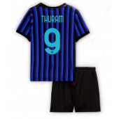 Billige Inter Milan Marcus Thuram #9 Hjemmebanetrøje Børn 2025-26 Kort ærmer (+ bukser)