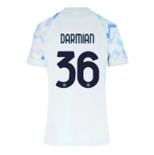 Billige Inter Milan Matteo Darmian #36 Udebanetrøje Dame 2025-26 Kort ærmer