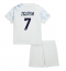 Billige Inter Milan Piotr Zielinski #7 Udebanetrøje Børn 2025-26 Kort ærmer (+ bukser)