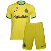 Billige Inter Milan Tredje trøje Børn 2022-23 Kort ærmer (+ bukser)