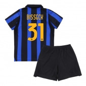 Billige Inter Milan Yann Bisseck #31 Hjemmebanetrøje Børn 2026-27 Kort ærmer (+ bukser)