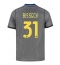Billige Inter Milan Yann Bisseck #31 Tredje trøje 2026-27 Kort ærmer
