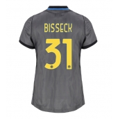 Billige Inter Milan Yann Bisseck #31 Tredje trøje Dame 2026-27 Kort ærmer