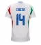 Billige Italien Federico Chiesa #14 Udebanetrøje EM 2024 Kort ærmer