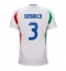 Billige Italien Federico Dimarco #3 Udebanetrøje EM 2024 Kort ærmer